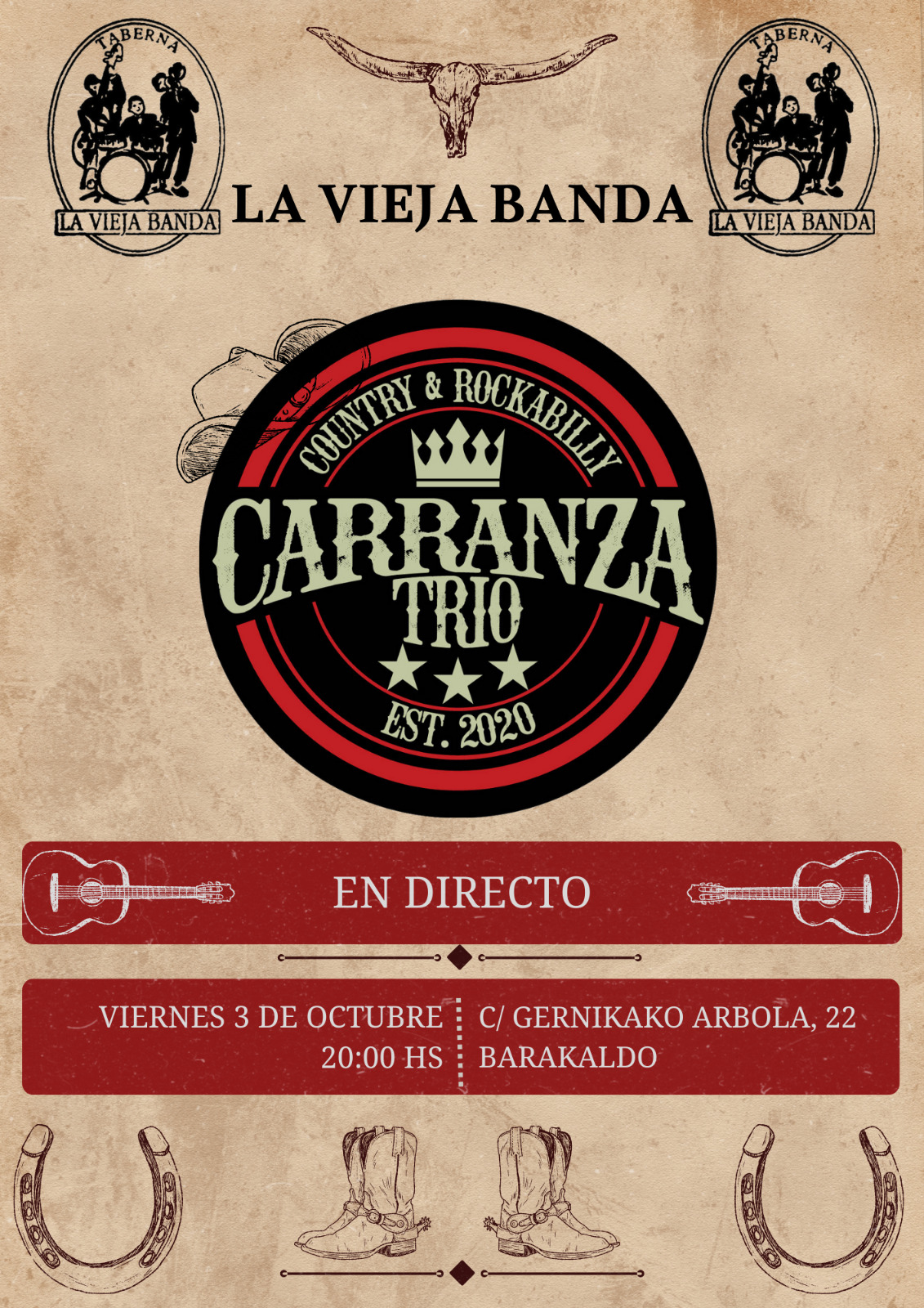 Carranza Trio en La Vieja Banda